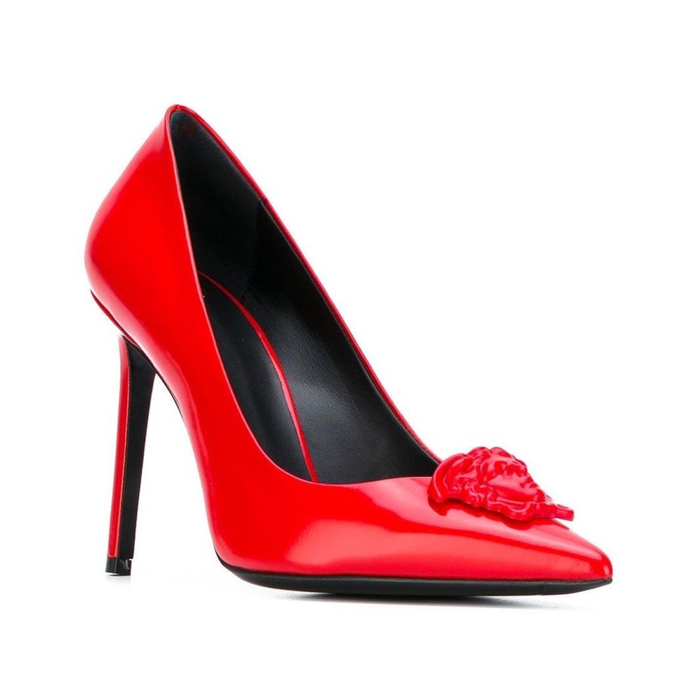 VERSACE Red Pumps
